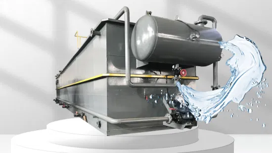Оборудование для очистки воды на очистных сооружениях, флотационная машина с растворенным воздухом